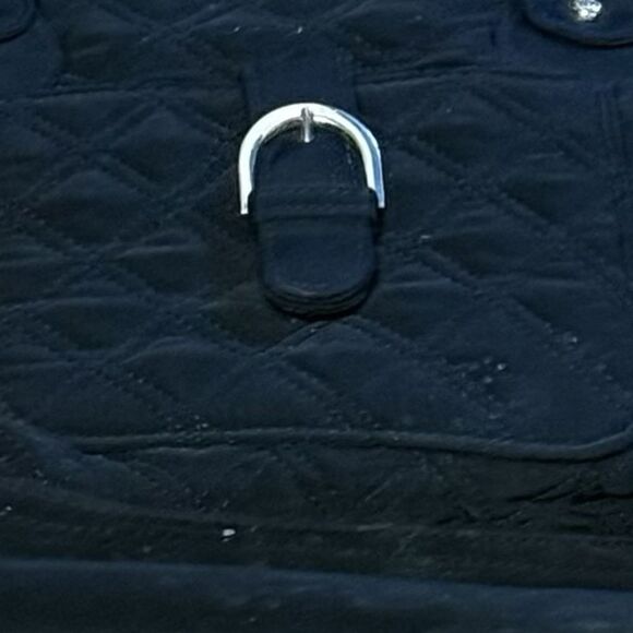 Vera Bradley quilted shoulder bag missing strap - Picture 2 of 7